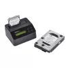StarTech.com Einzel-Schacht-Festplattenlöscher, eigenständiger HDD/SSD-Sanitizer, 4Kn, USB 3.0 zu SATA III (6 Gbit/s), 9 Löschmodi, LCD-Anzeige, Sicheres Löschen Festplatten-Sanitizer-Dock, DB-9 Druckeranschluss, TAA-konform