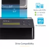 StarTech.com Einzel-Schacht-Festplattenlöscher, eigenständiger HDD/SSD-Sanitizer, 4Kn, USB 3.0 zu SATA III (6 Gbit/s), 9 Löschmodi, LCD-Anzeige, Sicheres Löschen Festplatten-Sanitizer-Dock, DB-9 Druckeranschluss, TAA-konform