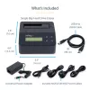 StarTech.com Einzel-Schacht-Festplattenlöscher, eigenständiger HDD/SSD-Sanitizer, 4Kn, USB 3.0 zu SATA III (6 Gbit/s), 9 Löschmodi, LCD-Anzeige, Sicheres Löschen Festplatten-Sanitizer-Dock, DB-9 Druckeranschluss, TAA-konform