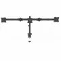 StarTech.com Tischmontage dreifacher Monitorarm – Ergonomische VESA 3-Monitorhalterung bis 27″ – Gelenkige und höhenverstellbare Mastmontage – Neig-/Schwenk-/Rotierfunktion für LCD/LED-Bildschirm – Tischklemme/Tischdurchführung