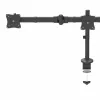 StarTech.com Tischmontage dreifacher Monitorarm – Ergonomische VESA 3-Monitorhalterung bis 27″ – Gelenkige und höhenverstellbare Mastmontage – Neig-/Schwenk-/Rotierfunktion für LCD/LED-Bildschirm – Tischklemme/Tischdurchführung