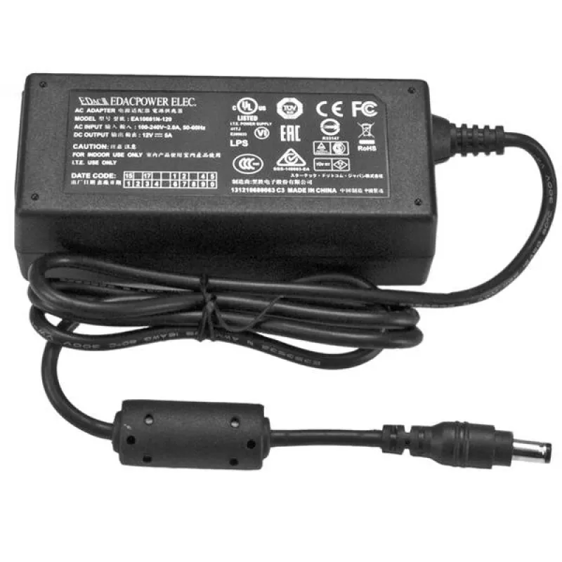 StarTech.com DC-Netzteil – 12 V, 5 A, Universal, Indoor, 110–240 V, 12 V, 2 A, 5 A