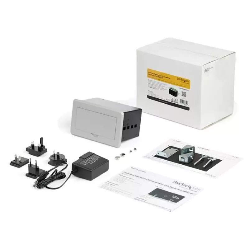 StarTech.com Konferenztisch-Konnektivitätsbox für A/V - 4K