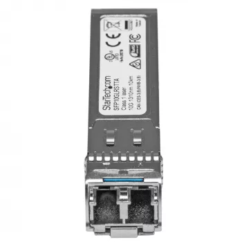 StarTech.com Cisco SFP-10G-LR-S kompatibles SFP+-Modul – 10GBASE-LR – 10GbE-Singlemode-Lichtwellenleiter-SMF-Transceiver – 10GE-Gigabit-Ethernet-SFP+ – LC 10 km – 1310 nm – DDM Cisco Firepower, ASR9000, C9300