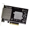 StarTech.com Quad Port 10G SFP+ Netzwerkkarte - Intel XL710 Open SFP+ Converged Adapter - PCIe 10 Gigabit Ethernet Server-NIC - 10GbE Glasfaser-LAN-Karte - Dell PowerEdge HPE ProLiant