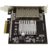StarTech.com Quad Port 10G SFP+ Netzwerkkarte - Intel XL710 Open SFP+ Converged Adapter - PCIe 10 Gigabit Ethernet Server-NIC - 10GbE Glasfaser-LAN-Karte - Dell PowerEdge HPE ProLiant