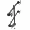 StarTech.com Tischhalterung Quad-Monitorarm – Ergonomische VESA 4-Monitorhalterung 2x2 bis 27 Zoll – Gelenkige & höhenverstellbare Mastmontage – Neig-/Schwenk-/Drehfunktion für LCD/LED-Bildschirm – Tischklemme/Kabeldurchführung