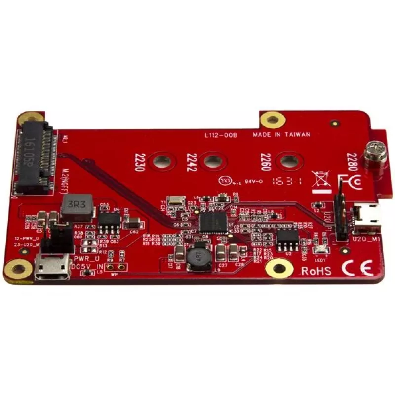 StarTech.com USB-zu-M.2-SATA-Konverter für Raspberry Pi und Entwicklungsboards