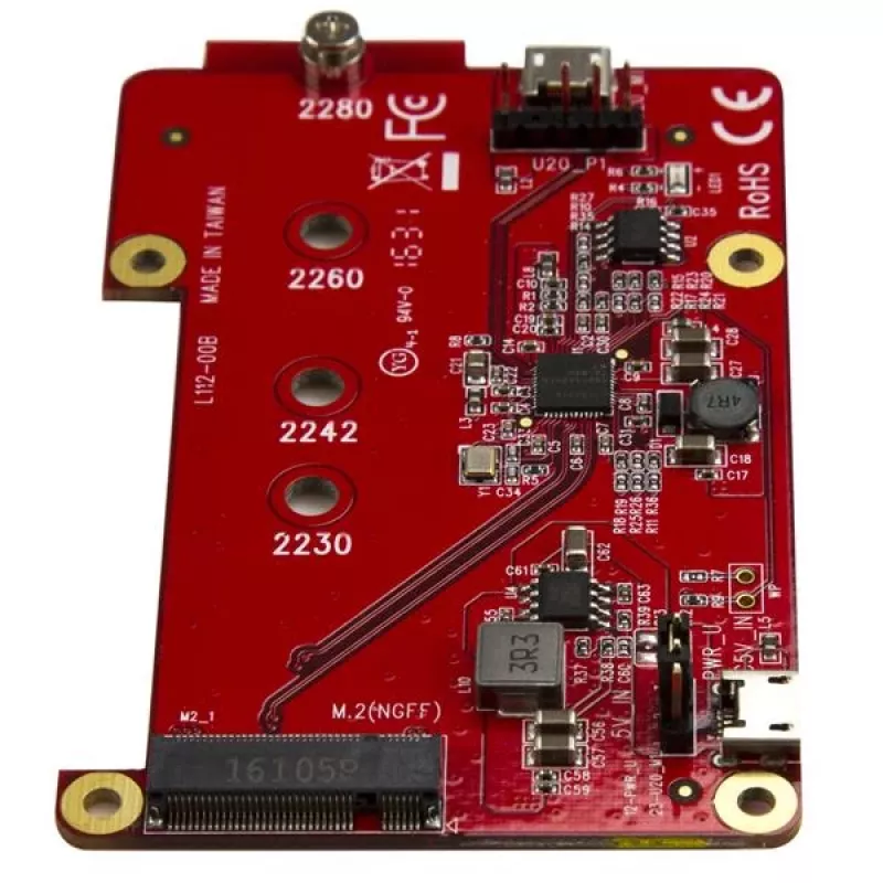 StarTech.com USB-zu-M.2-SATA-Konverter für Raspberry Pi und Entwicklungsboards