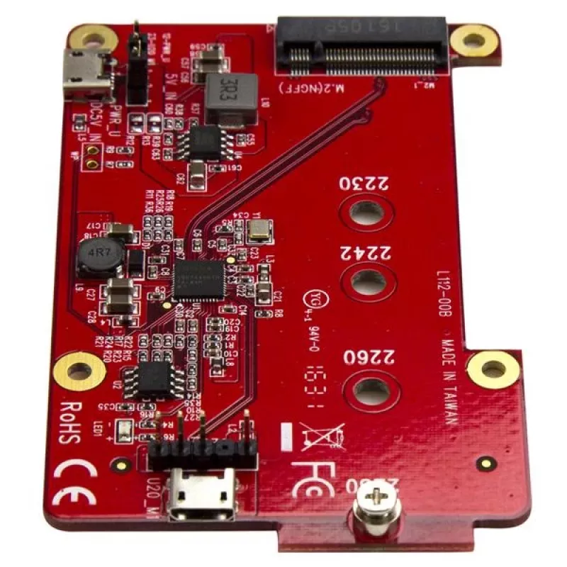 StarTech.com USB-zu-M.2-SATA-Konverter für Raspberry Pi und Entwicklungsboards