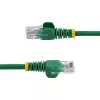 StarTech.com Cat5e Ethernet-Patchkabel mit rastnasenschutzfreien RJ45-Steckern – 0,5 m, Grün