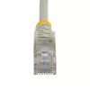 StarTech.com Cat5e Ethernet-Patchkabel mit snagless RJ45-Steckern – 0,5 m, Grau