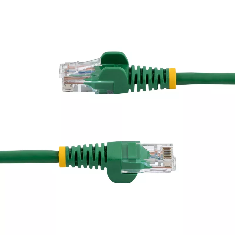 StarTech.com Cat5e Ethernet-Patchkabel mit Snagless-RJ45-Steckern – 5 m, Grün