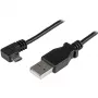 StarTech.com Micro-USB Lade- und Synchronisationskabel M/M – abgewinkeltes Micro-USB – 24 AWG – 0,5 m