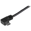 StarTech.com Micro-USB Lade- und Synchronisationskabel M/M – abgewinkeltes Micro-USB – 24 AWG – 0,5 m