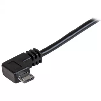 StarTech.com Micro-USB Lade- und Synchronisationskabel M/M – abgewinkeltes Micro-USB – 24 AWG – 0,5 m