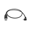 StarTech.com Micro-USB Lade- und Synchronisationskabel M/M – abgewinkeltes Micro-USB – 24 AWG – 0,5 m