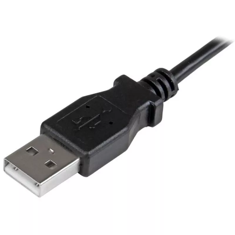 StarTech.com Micro-USB Lade- und Synchronisationskabel M/M – abgewinkeltes Micro-USB – 24 AWG – 0,5 m