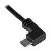 StarTech.com Micro-USB Lade- und Synchronisationskabel M/M - linksgewinkeltes Micro-USB - 24 AWG - 0,5 m