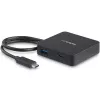 StarTech.com USB-C-Multiport-Adapter – tragbarer USB-C-Mini-Dock mit 4K-HDMI-Video – Gigabit-Ethernet, USB-3.0-Hub (1x USB-A, 1x USB-C) – USB-Typ-C-Multiport-Adapter – Thunderbolt 3 kompatibel