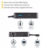 StarTech.com USB-C-Multiport-Adapter – tragbarer USB-C-Mini-Dock mit 4K-HDMI-Video – Gigabit-Ethernet, USB-3.0-Hub (1x USB-A, 1x USB-C) – USB-Typ-C-Multiport-Adapter – Thunderbolt 3 kompatibel