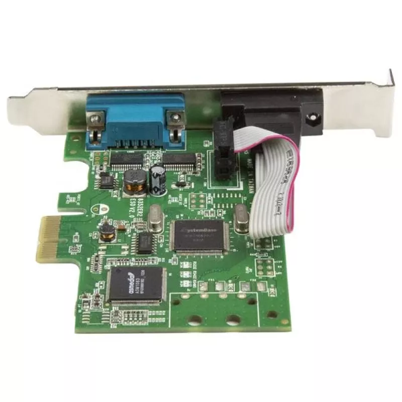 StarTech.com 2-Port PCI Express Serial Card mit 16C1050 UART – RS232