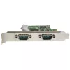 StarTech.com 2-Port PCI Express Serial Card mit 16C1050 UART – RS232