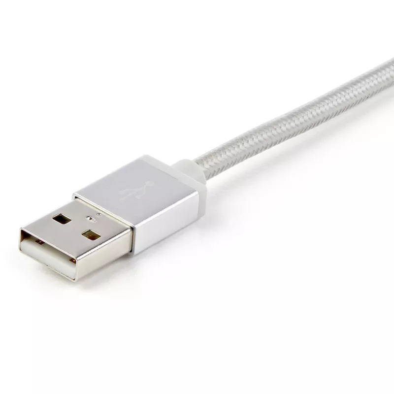 StarTech.com 1 m USB Multi-Ladekabel – USB auf Micro-USB oder USB-C oder Lightning für iPhone/iPad/iPod/Android – Apple MFi-zertifiziert – 3-in-1 USB-Ladegerät – Geflochten