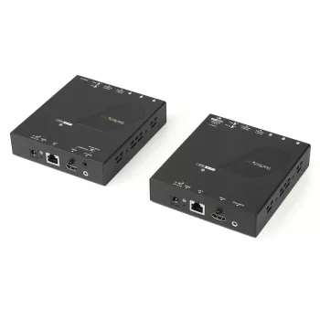 StarTech.com 4K HDMI over IP Extender Kit mit Video Control App, skalierbares AV over IP mit Unterstützung für AVoIP-Videowand
