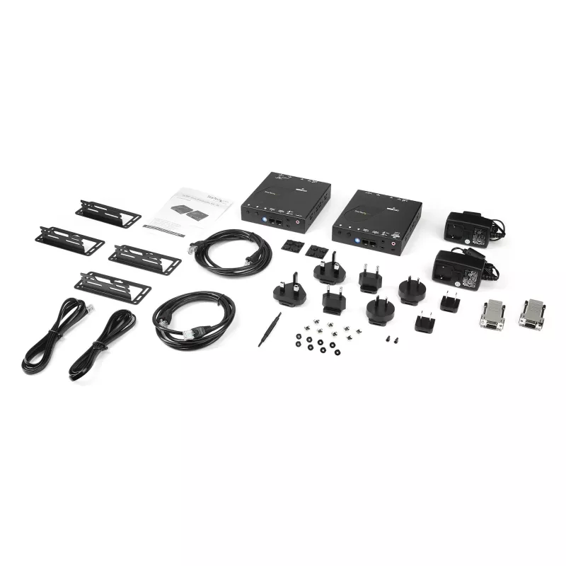 StarTech.com 4K HDMI over IP Extender Kit mit Video Control App, skalierbares AV over IP mit Unterstützung für AVoIP-Videowand