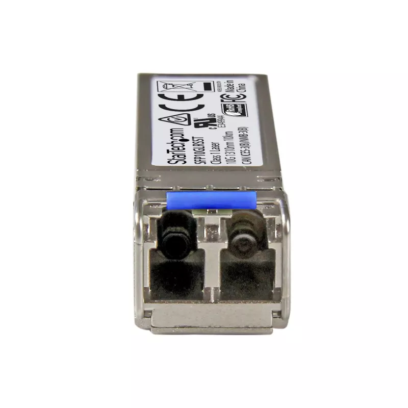 StarTech.com Cisco SFP-10G-LR-S kompatibles SFP+ Transceiver-Modul – 10GBASE-LR~Cisco SFP-10G-LR-S kompatibles SFP+ Modul – 10GBASE-LR – 10GbE Singlemode-Faser SMF Optischer Transceiver – 10GE Gigabit Ethernet SFP+ – LC 10 km – 1310 nm – DDM Cisco Firepower, ASR9000, C9300