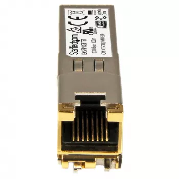 StarTech.com Juniper EX-SFP-1GE-T kompatibles SFP-Transceivermodul – 10/100/1000BASE-T ~ Juniper EX-SFP-1GE-T kompatibles SFP-Modul – 1000BASE-T – SFP auf RJ45 Cat6/Cat5e – 1GE Gigabit Ethernet SFP – RJ-45 100 m