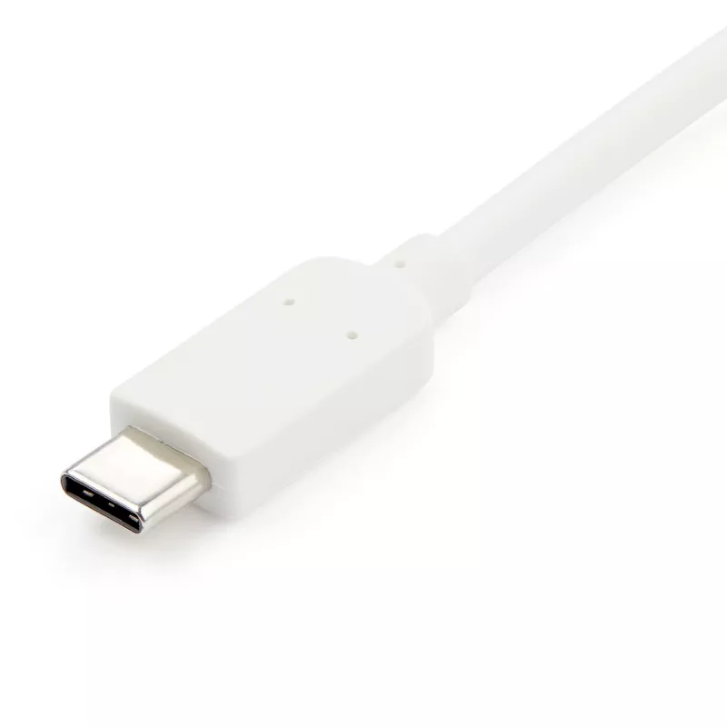 StarTech.com USB-C auf HDMI 2.0 Adapter mit Power Delivery – 4K 60Hz USB Type-C auf HDMI Display Video Konverter – 60W PD Durchschleif-Ladeanschluss – Thunderbolt 3 kompatibel – Weiß