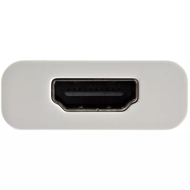 StarTech.com USB-C auf HDMI 2.0 Adapter mit Power Delivery – 4K 60Hz USB Type-C auf HDMI Display Video Konverter – 60W PD Durchschleif-Ladeanschluss – Thunderbolt 3 kompatibel – Weiß