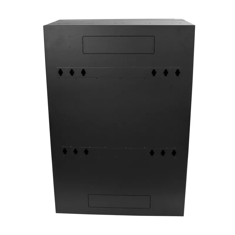 StarTech.com 8U 19 Zoll vertikaler Wandmontage-Serverrackschrank – flaches Profil (15 Zoll) – 30 Zoll tiefes abschließbares Netzwerkgehäuse mit 2U für Switch Patch Panel Router Montage IT-/Datenschrank montiert