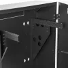 StarTech.com 8U 19 Zoll vertikaler Wandmontage-Serverrackschrank – flaches Profil (15 Zoll) – 30 Zoll tiefes abschließbares Netzwerkgehäuse mit 2U für Switch Patch Panel Router Montage IT-/Datenschrank montiert