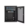 StarTech.com 4-Post 15U Wandmontage-Netzwerkschrank mit 1U Ablage, 19 Zoll klappbarer wandmontierter Serverschrank für Daten-/AV-/Elektronik-/Computergeräte, flexibles belüftetes Rack-Gehäuse