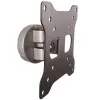 StarTech.com Monitor-Wandhalterung – Aluminium, 15 kg, 33 cm (13 Zoll), 68,6 cm (27 Zoll), 50 x 50 mm, 100 x 100 mm, Schwarz