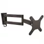 StarTech.com Wandmontage-Monitorarm - Doppelt schwenkbar, 15 kg, 33 cm (13 Zoll), 68,6 cm (27 Zoll), 75 x 75 mm, 100 x 100 mm, Schwarz