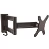 StarTech.com Wandmontage-Monitorarm - Doppelt schwenkbar, 15 kg, 33 cm (13 Zoll), 68,6 cm (27 Zoll), 75 x 75 mm, 100 x 100 mm, Schwarz