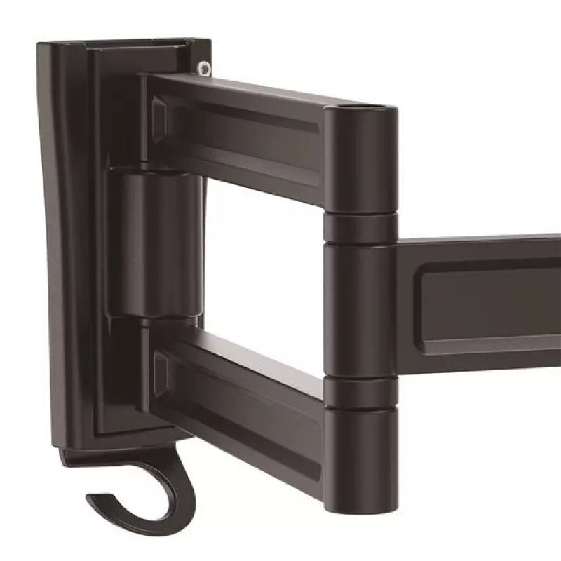 StarTech.com Wandmontage-Monitorarm - Doppelt schwenkbar, 15 kg, 33 cm (13 Zoll), 68,6 cm (27 Zoll), 75 x 75 mm, 100 x 100 mm, Schwarz