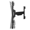 StarTech.com TV-Wandhalterung für Displays bis zu 80 Zoll (50 kg) mit VESA-Halterung – flaches, vollbewegliches Universal-TV-Wandhalterungssystem – robuste, verstellbare Neige-/Schwenk-Gelenkarmhalterung