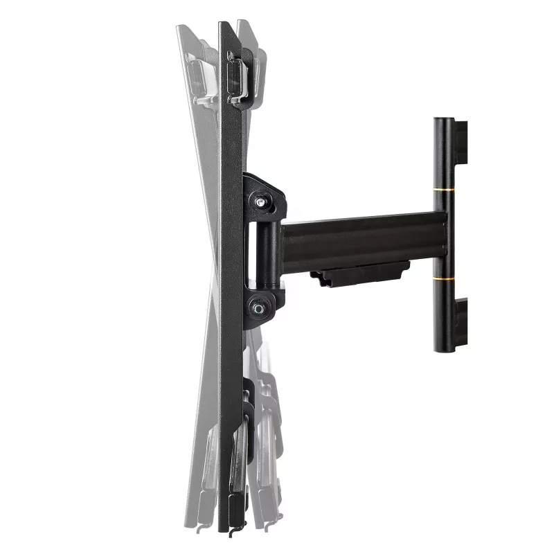 StarTech.com TV-Wandhalterung für Displays bis zu 80 Zoll (50 kg) mit VESA-Halterung – flaches, vollbewegliches Universal-TV-Wandhalterungssystem – robuste, verstellbare Neige-/Schwenk-Gelenkarmhalterung