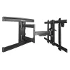 StarTech.com TV-Wandhalterung für Displays bis zu 80 Zoll (50 kg) mit VESA-Halterung – flaches, vollbewegliches Universal-TV-Wandhalterungssystem – robuste, verstellbare Neige-/Schwenk-Gelenkarmhalterung
