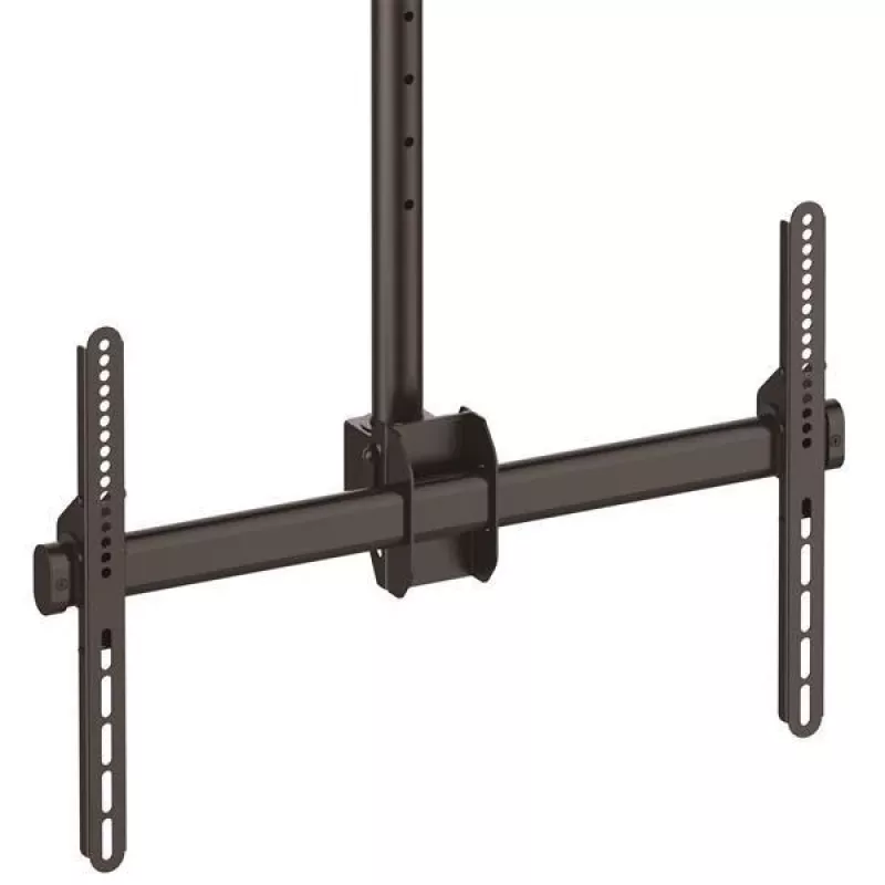 StarTech.com TV-Deckenhalterung – Vollbewegliche universelle Hängehalterung für einen Bildschirm mit verstellbarem Teleskop-Langmast – Neigung / Schwenkung – VESA-Halterung für 32 inch-75 inch Displays