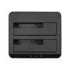 StarTech.com Dual-Bay USB 3.0 auf SATA Festplatten-Dockingstation, USB Festplatten-Dock, Externe 2,5/3,5 Zoll SATA I/II/III SSD/HDD Dockingstation, Hot-Swap-Festplattenschächte, Top-Loading