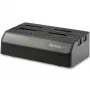 StarTech.com 4-Bay USB auf SATA Festplatten-Dockingstation, USB 10Gbps, externes 2,5-Zoll & 3,5-Zoll SSD / HDD Dock, SATA III, Hot-Swap-Festplattenschacht, Top-Loading