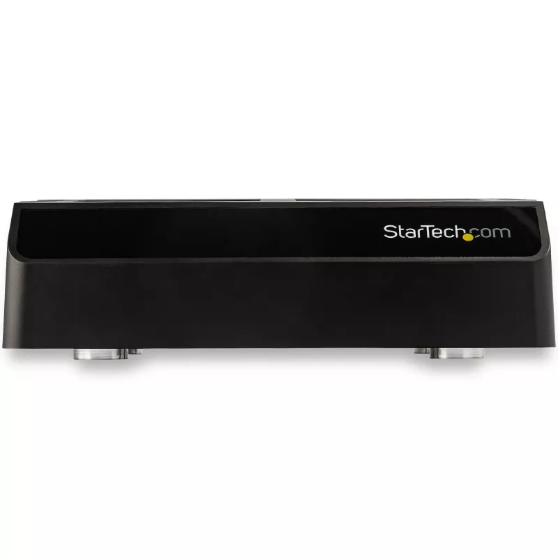 StarTech.com 4-Bay USB auf SATA Festplatten-Dockingstation, USB 10Gbps, externes 2,5-Zoll & 3,5-Zoll SSD / HDD Dock, SATA III, Hot-Swap-Festplattenschacht, Top-Loading