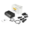 StarTech.com 4-Bay USB auf SATA Festplatten-Dockingstation, USB 10Gbps, externes 2,5-Zoll & 3,5-Zoll SSD / HDD Dock, SATA III, Hot-Swap-Festplattenschacht, Top-Loading
