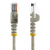 StarTech.com Cat5e Ethernet-Patchkabel mit rastnasenfreien RJ45-Steckern – 7 m, Grau
